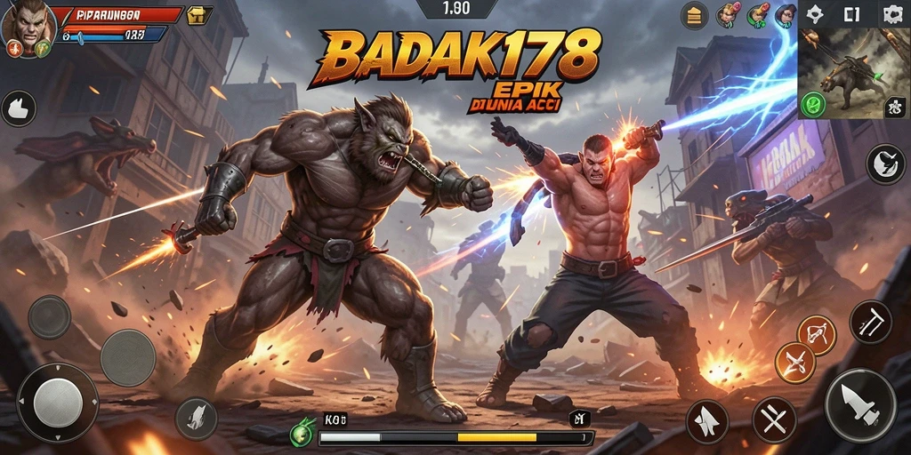 Gameplay BADAK178 yang penuh aksi dan tantangan