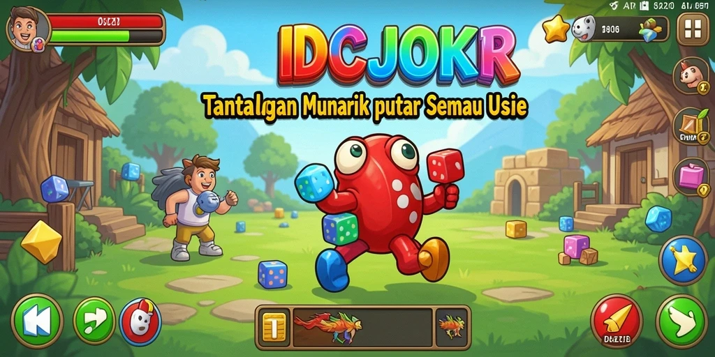 Gameplay menarik IDCJOKER dengan tantangan puzzle yang beragam.