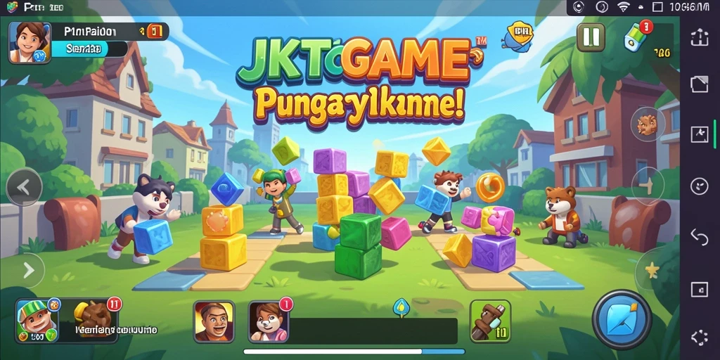 Tampilan gameplay JKTGAME yang menantang dan seru.