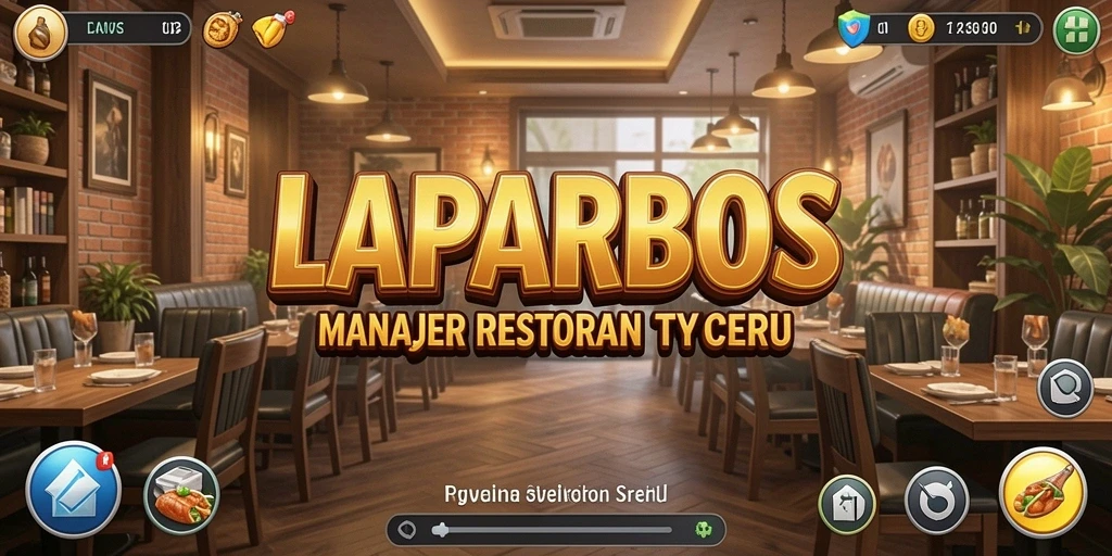 Tampilan gameplay LAPARBOS yang menarik dan interaktif.