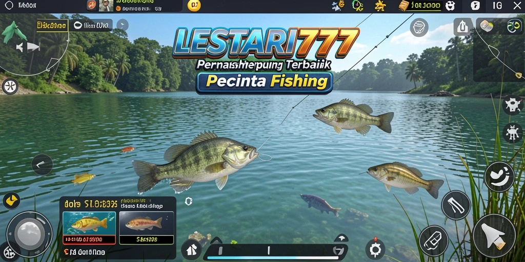 Tampilan gameplay LESTARI777 yang menakjubkan saat memancing.