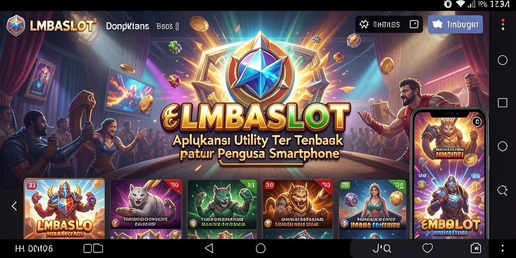 Tampilan antarmuka LMBASLOT yang intuitif dan fungsional.