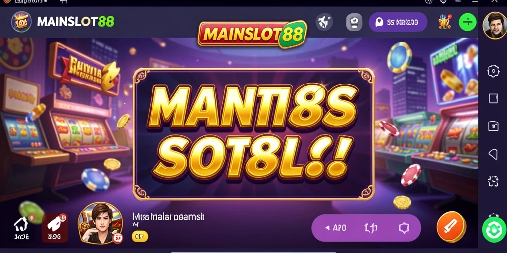 Tampilan menarik dari gameplay di MAINSLOT88 dengan berbagai mesin slot.
