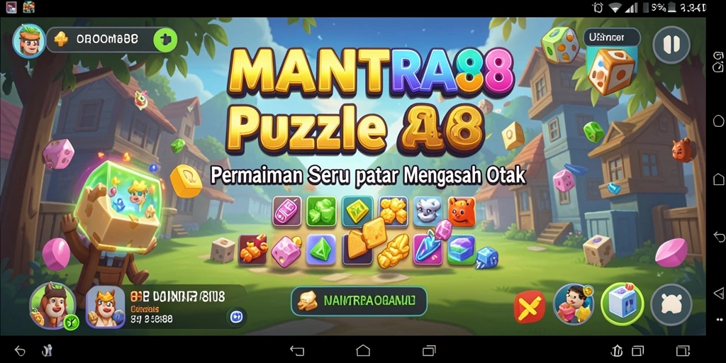Gameplay menarik MANTRA88 dalam menyelesaikan teka-teki.